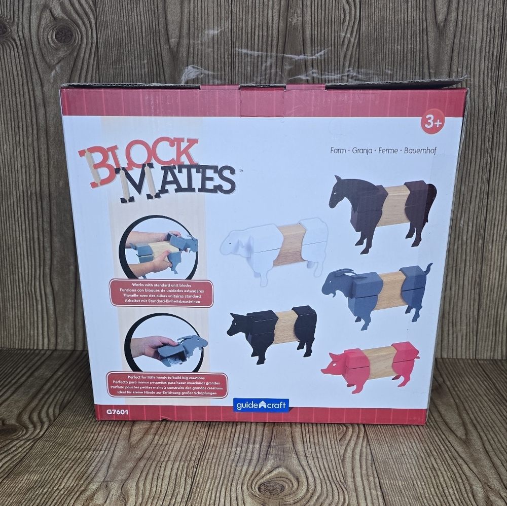 Block Mates Farm Set - New In Box - Picture 3 of 6
